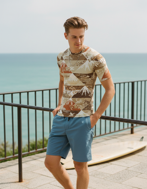 Men's Amber Haze Zenith men's rashguards