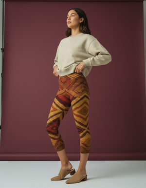 Chaska Capri Yoga Leggings Capri Yoga Leggings — Dripper