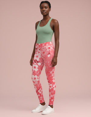 Petal Leggings Women's Leggings — Dripper