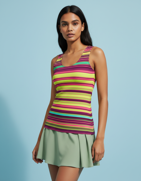 Striped Collection Tank Tops tank tops