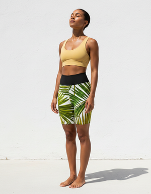 Palm Collection Yoga Shorts yoga shorts
