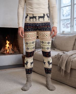 Reindeer men's base layer bottoms