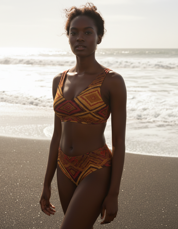 Quechua Collection high-waisted bikinis