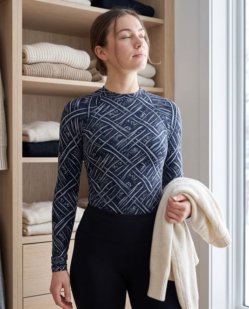 Glacier Meshwork Base Layer Top