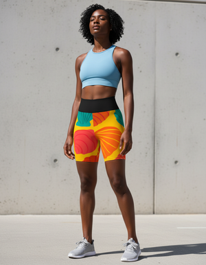 Nautilus Yoga Shorts Yoga Shorts — Dripper