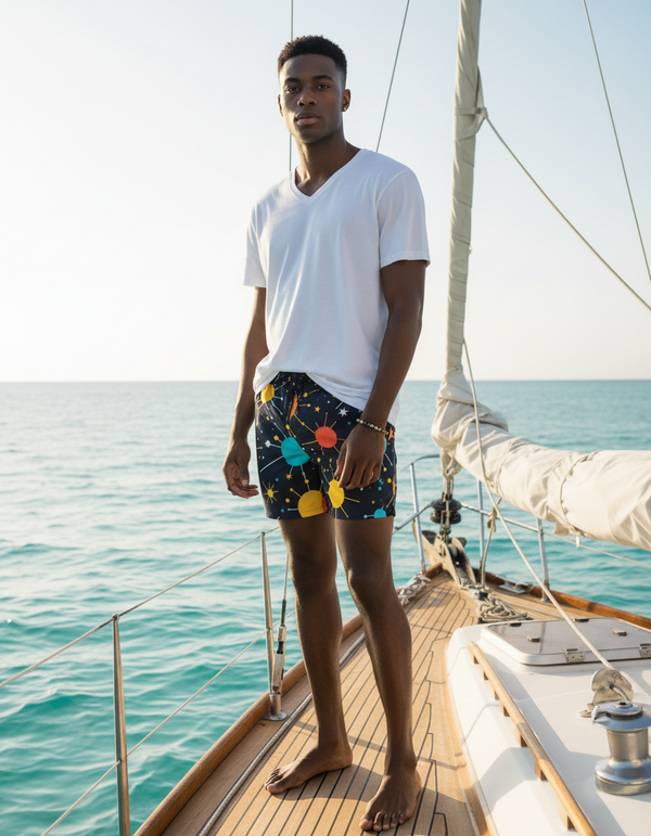 Men's Swim Trunks in Nebula