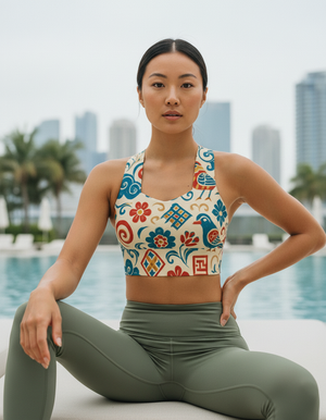 Nuan Sports Bra Longline Sports Bra — Dripper