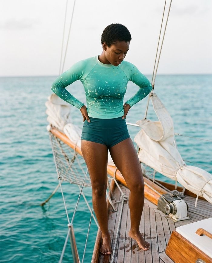 Rashguard — Women's Jelly Mint Flare