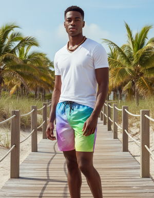 Mosaic Men's Swim Trunks bikini — Dripper