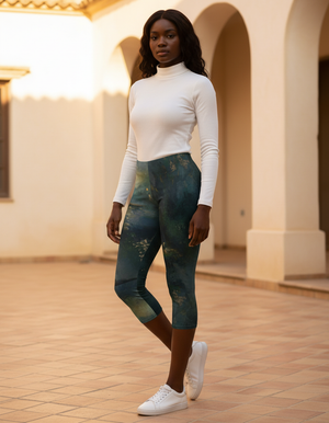 Nebula capri leggings