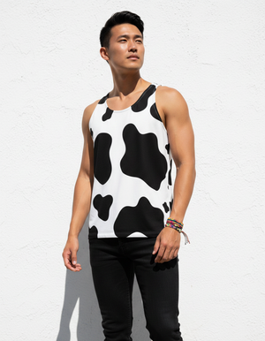 Cow Print Tank Tops tank tops