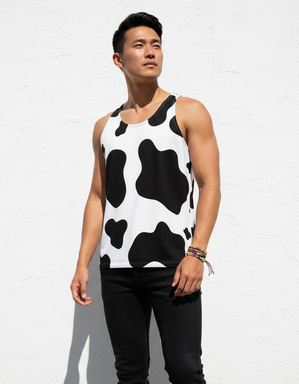 Cow Print tank tops