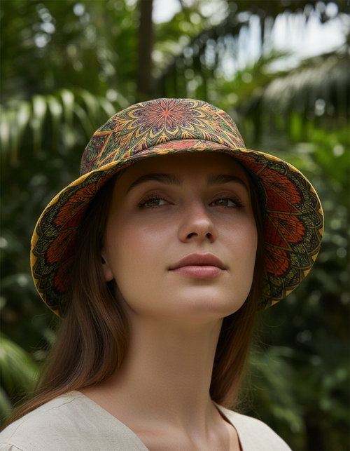 Lotus bucket hats