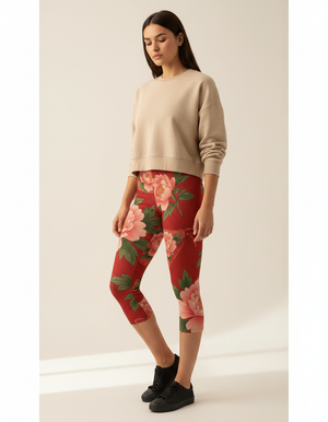Dynasty Capri Leggings Capri Leggings — Dripper