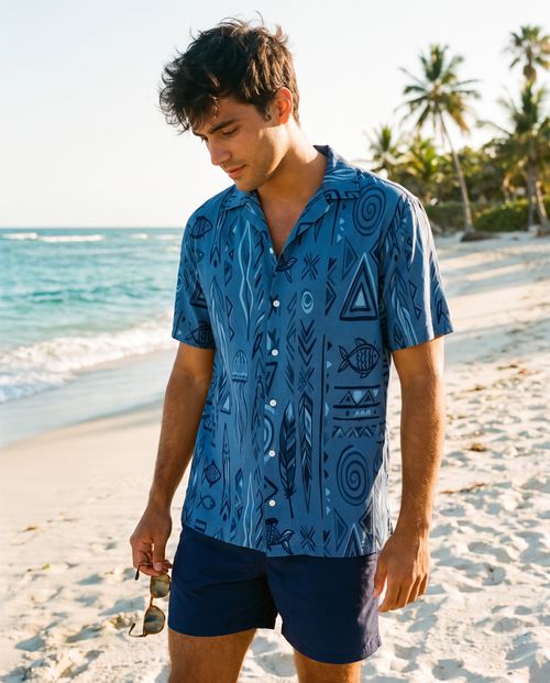 Marina Enigma Hawaiian Shirt