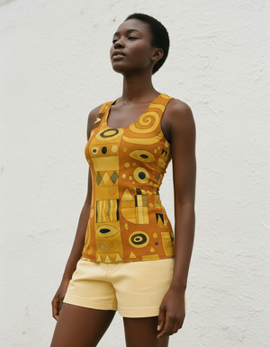 Women's Burnt Sienna Elysium tank tops