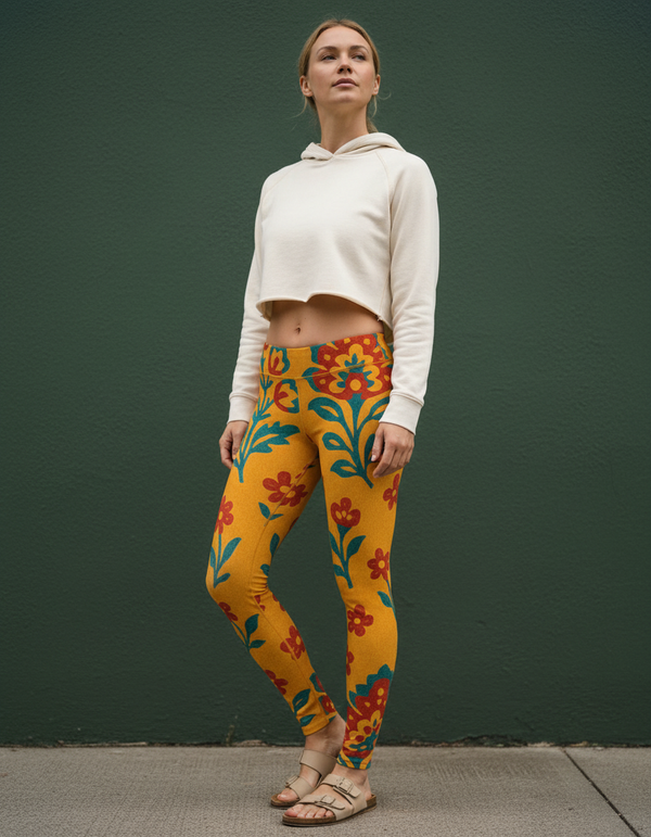 Indian Block Print leggings
