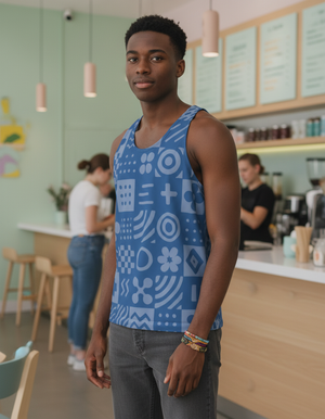 Men's Marina Fleur tank tops