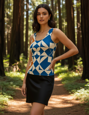 Women's Mosaic tank tops