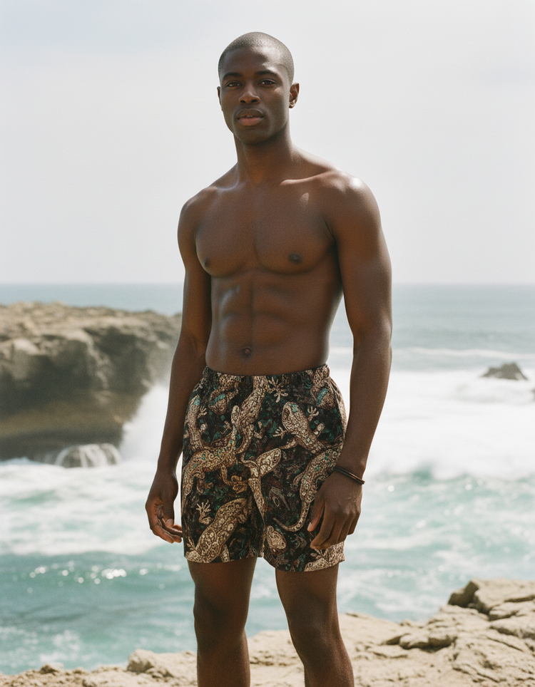 Men's Gecko Swim Trunks