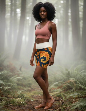 Persian Collection Yoga Shorts yoga shorts