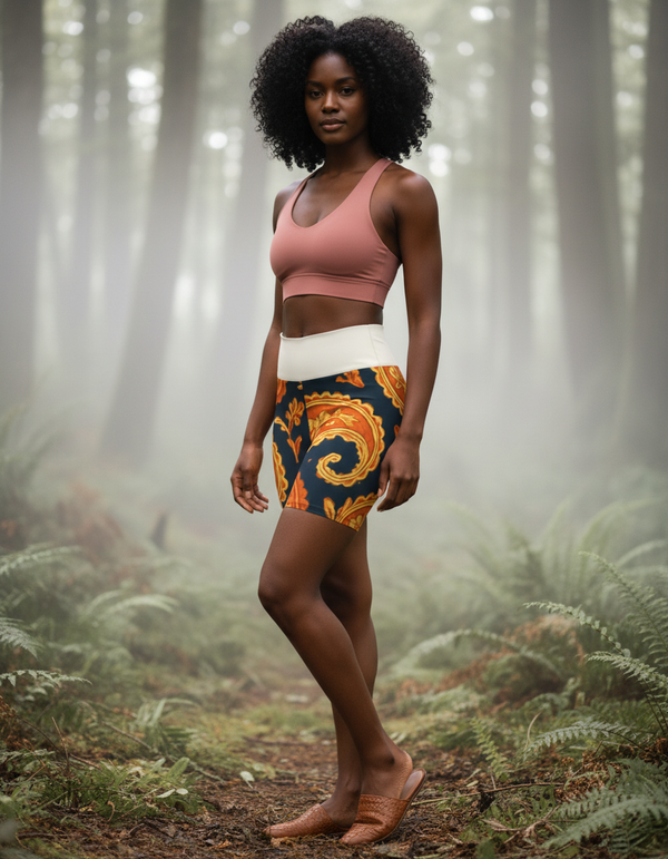 Persian Collection yoga shorts