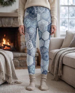 Crystalline women's base layer bottoms