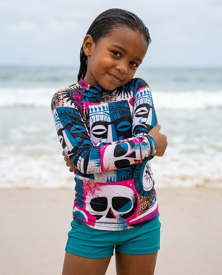 Girls Kahuna girls rashguards