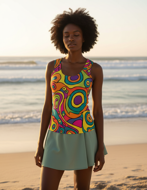 Funky Tank Top Women's Tank Top — Dripper