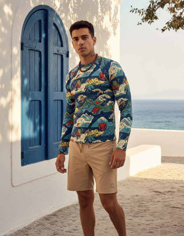 Hiroshige Collection rashguards