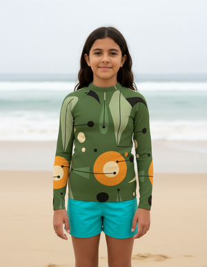 Sycamore Echo Rash Guard Youth Rash Guard — Dripper