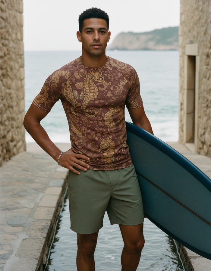 Rashguard — Men's Muskmelon Triton