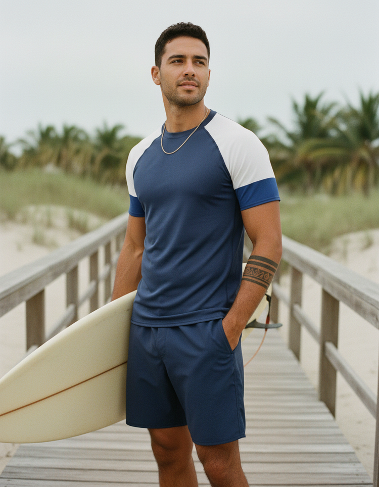 Men's Dutch Flag Rash Guard