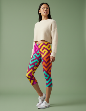 Kaze capri leggings