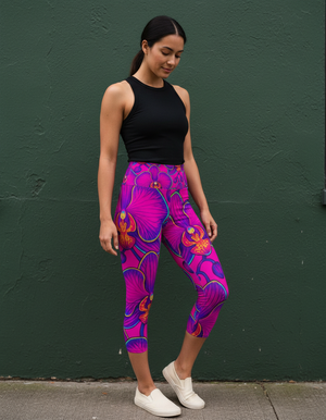 Elysium Capri Yoga Leggings Capri Yoga Leggings — Dripper