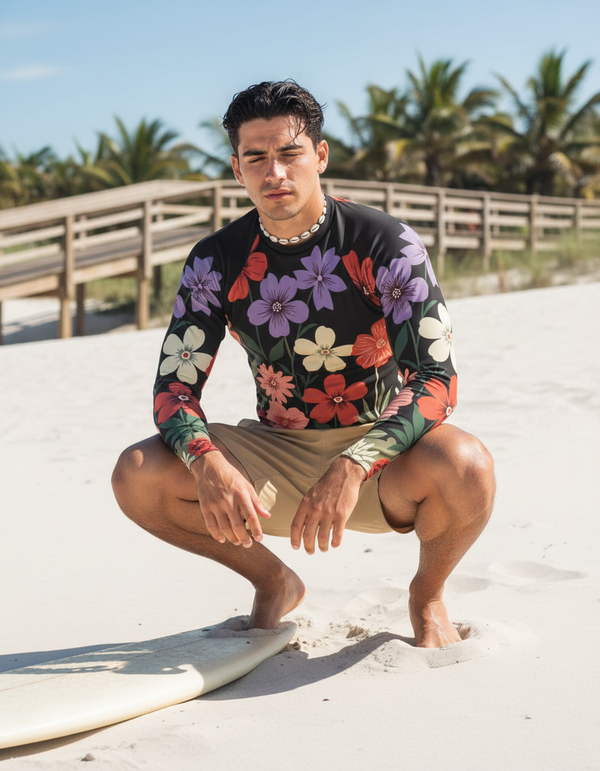 Floral Collection rashguards
