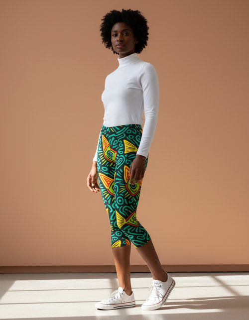 Kona Capri Leggings Capri Leggings — Dripper