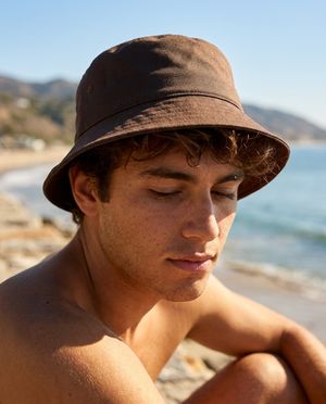 Coffee Bean Mulberry & Mist bucket hats
