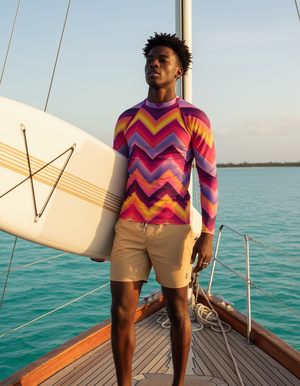 Pulse Rash Guard Men's Rashguard — Dripper