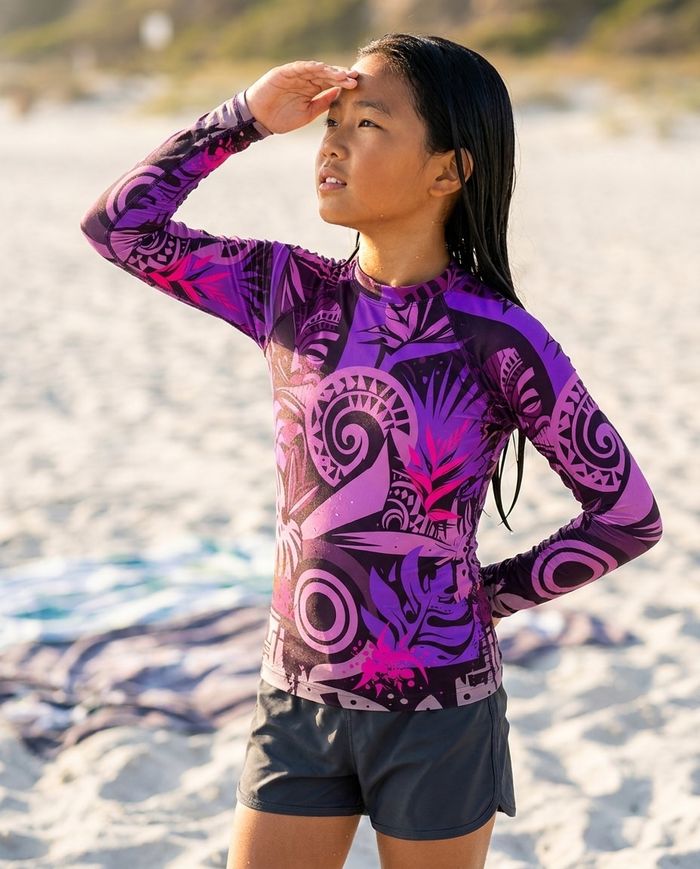 Rashguard — Girls Makani Poni