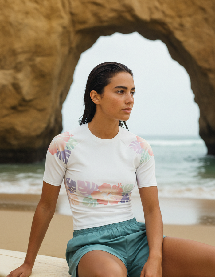 Rashguard — Women's Pearl Pua Bloom