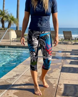 Makani Uli swim & gym leggings