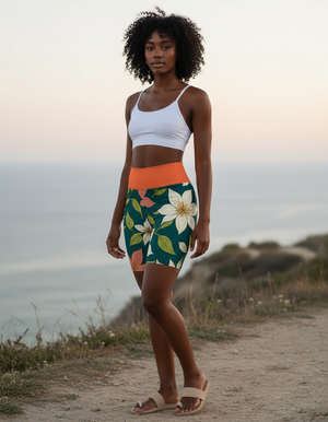 Elysian Yoga Shorts Yoga Shorts — Dripper