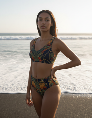 Elysium High-Waisted Bikini High-Waisted Bikini — Dripper