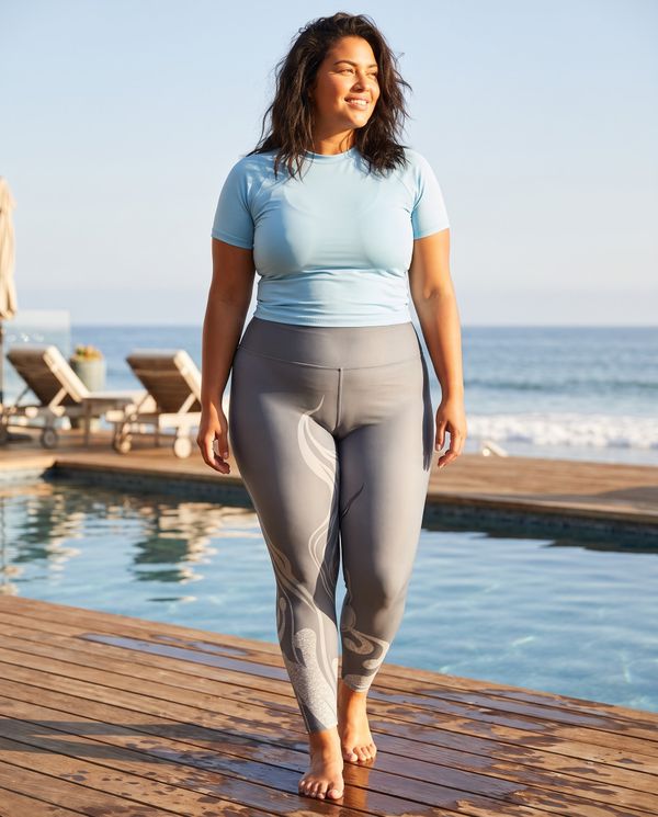 Liquid Marble Leggings plus-size leggings