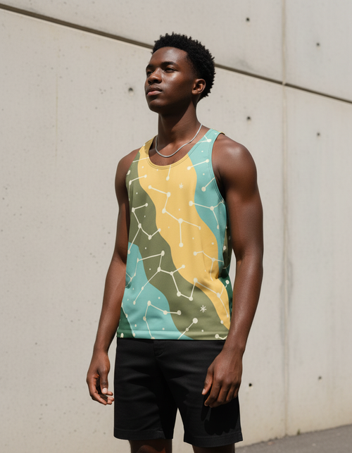 Sycamore Nebula Tank Top Men's Tank Top — Dripper