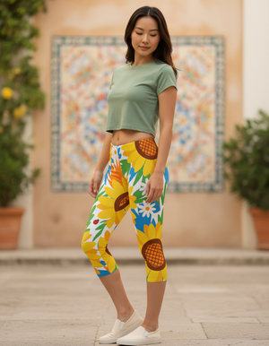 Radiance Capri Leggings Capri Leggings — Dripper