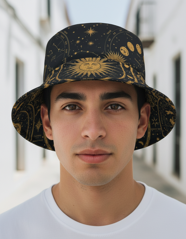 Celestial Atlas bucket hats