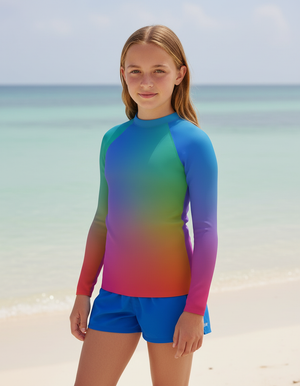 Chromatic Youth Rash Guard Youth Rash Guard — Dripper