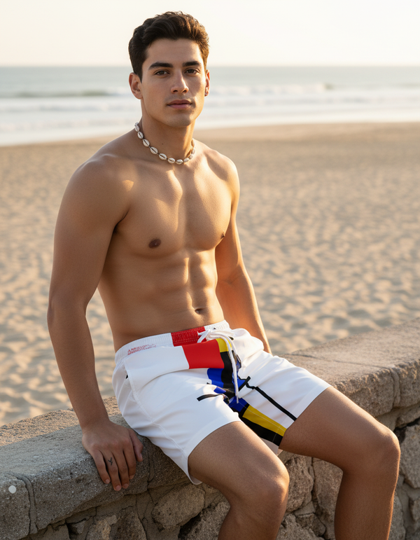 Men's Swim Trunks in Rhythm